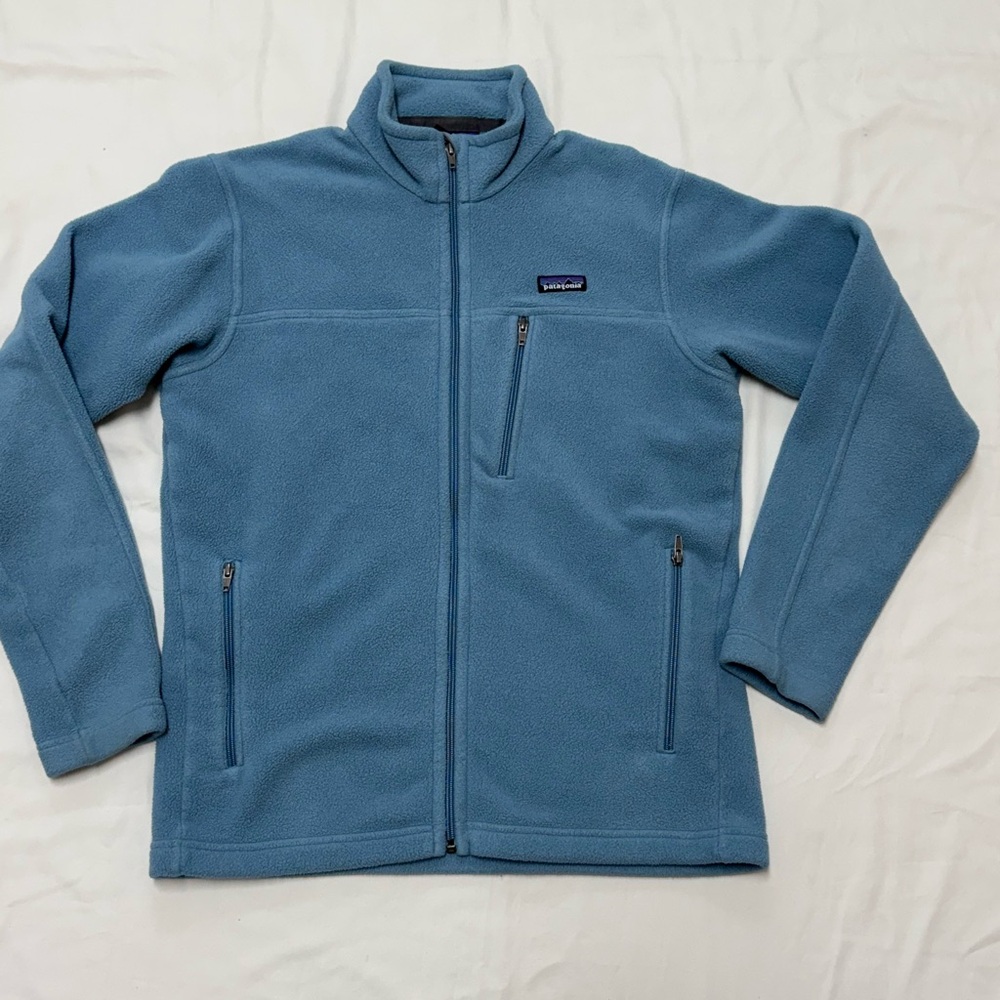 Patagonia Synchilla Zip Up Blue Jacket